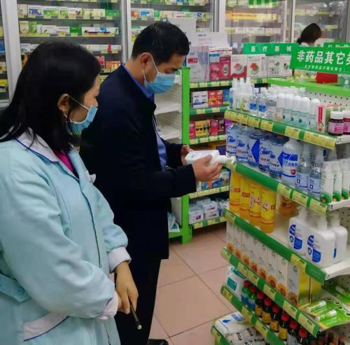 太白县卫健局开展消毒产品专项整治行动